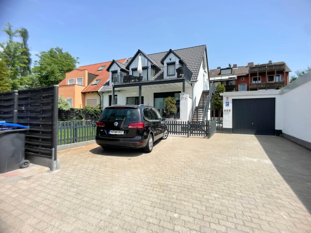 M-Style 04 Apartment Mit Balkon Und Gasgrill, 24H Self-Check-In, Free Parking, Netflix Nürnberg Eksteriør billede